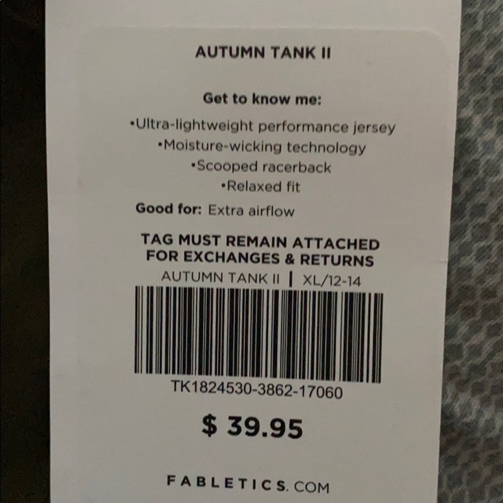 Fabletics Tank - Picture 2 of 3